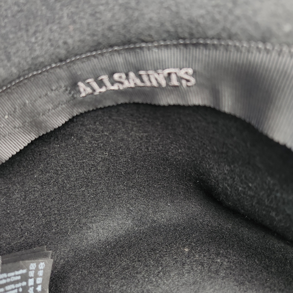 Leather rope Wool fedora - Picture 8 of 9